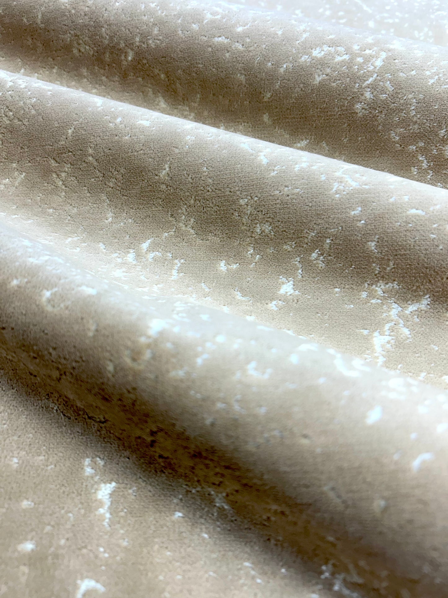 Soft velvet with subtle sheen